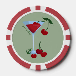 Summer Vibes Cherry Pokerchips