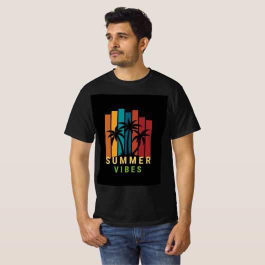 Summer Vibes - Chill in Style T-Shirt (Vorne ganz)
