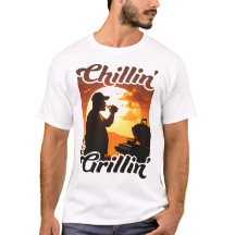 Summer Vibes Chillin’ & Grillin-Silhouette