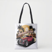 Summer Vibes Classic Car Tasche (Vorderseite)