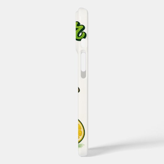 Summer vibes Designer iPhone Cover (Rückseite / Links)