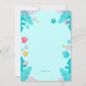 Summer Vibes Einladung (Rückseite)