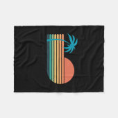 Summer Vibes Fleecedecke (Vorderseite (Horizontal))