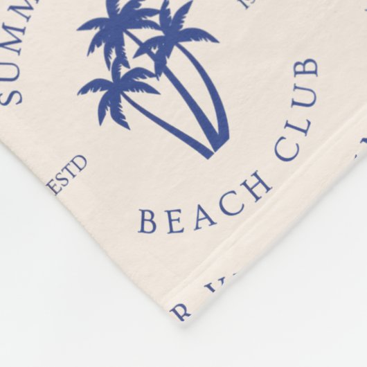 Summer Vibes Fleecedecke (Ecke)