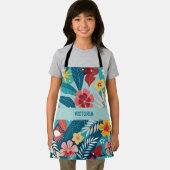Summer Vibes floral Custom Muster Schürze (Insitu)
