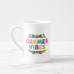 Summer Vibes Floral Design-54504 Hoodie Porzellantasse