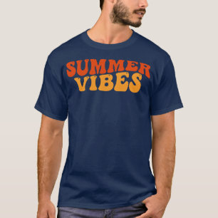 Summer Vibes Fun Summer Beach Sand Surf Zitat 1 T-Shirt