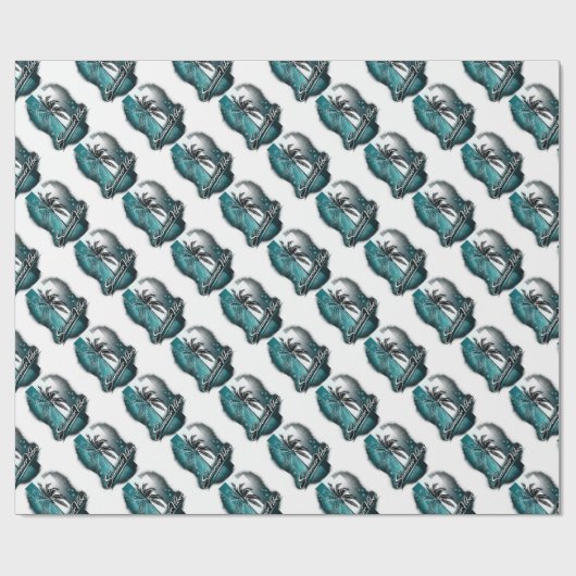 Summer Vibes Geschenkpapier (Flach)