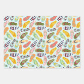 Summer Vibes Gift Wrap Geschenkpapier Set (Vorderseite 2)