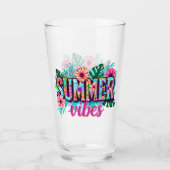 Summer Vibes Glas (Vorderseite)