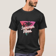 Summer Vibes Graphic T - Shirt - Trendy Tropical
