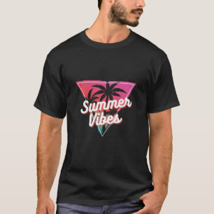 Summer Vibes Graphic T - Shirt - Trendy Tropical
