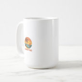 Summer Vibes - Helles, tropisches und lustiges Des Kaffeetasse (Vorderseite Links)