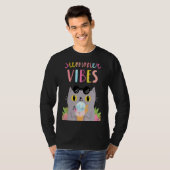 Summer Vibes Hello Summer Vibes Beach Time T-Shirt (Vorne ganz)