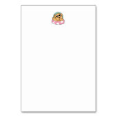 Summer Vibes Hund - Floating Welpe mit Sonnenbrill Tischnummer (Rückseite)