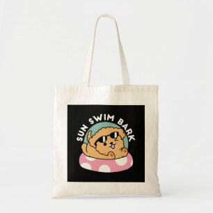 Summer Vibes Hund - Floating Welpe mit Sonnenbrill Tragetasche
