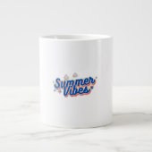 Summer Vibes Jumbo-Tasse (Vorderseite)