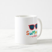 Summer Vibes Kaffeetasse (VorderseiteRechts)