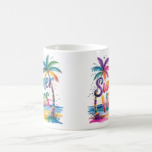 Summer Vibes Kaffeetasse (Mittel)