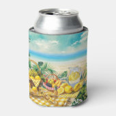 Summer Vibes | Lemon Summer Cocktail Dosenkühler (Kanne Vorderseite)