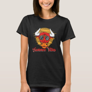 Summer Vibes Lieben Matador Rodeo Clown Torero Bul T-Shirt