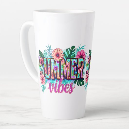 Summer Vibes Milchtasse (Linke Ecke)
