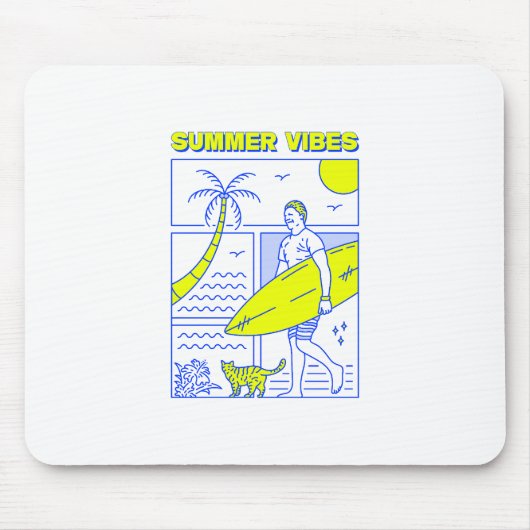 Summer Vibes Mousepad (Vorne)