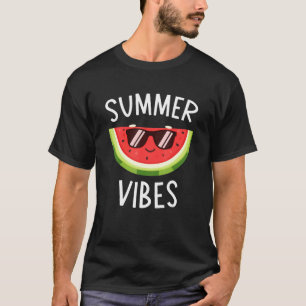 Summer Vibes Niedlich Watermelone und Sommer T-Shirt