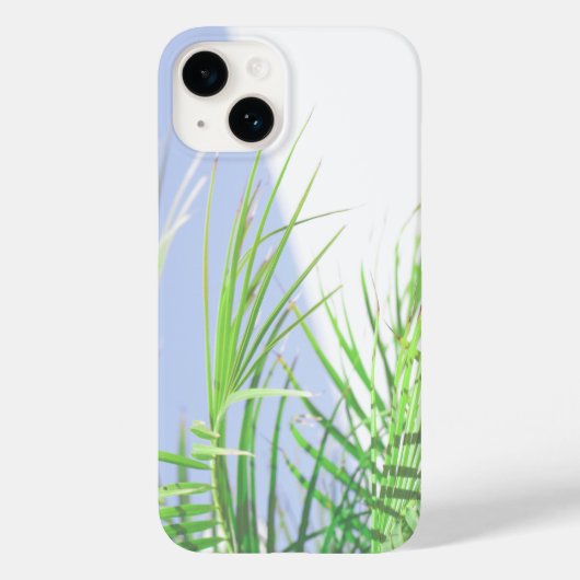 Summer Vibes Palm Tree Blätter Blassgrüne Pastel Case-Mate iPhone Hülle (Rückseite)