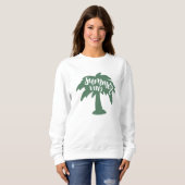 Summer Vibes Palm Tree Sun Beach Sommer Sweatshirt (Vorne ganz)