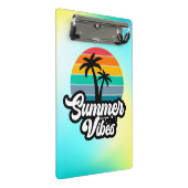 Summer Vibes Paradise-32922 Mini Klemmbrett (Schrägansicht)