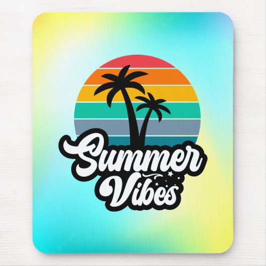 Summer Vibes Paradise-32922 Mousepad (Vorne)