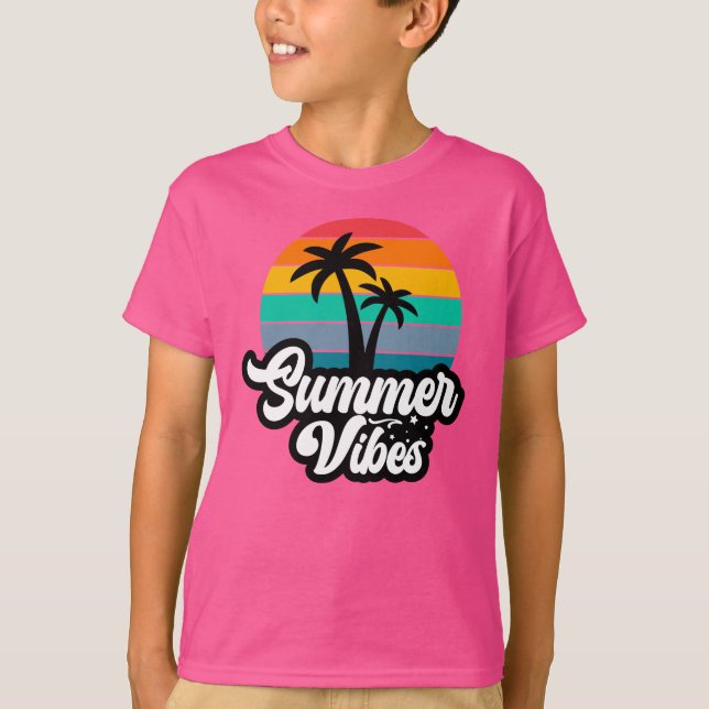 Summer Vibes Paradise-32922 T-Shirt (Vorderseite)