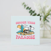Summer Vibes Paradise - Skull (Stehend Vorderseite)