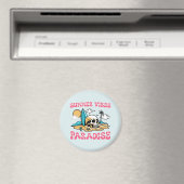 Summer Vibes Paradise - Skull Magnet (In Situ (Geschirrspüler))