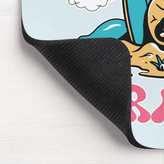 Summer Vibes Paradise - Skull Mousepad (Ecke)