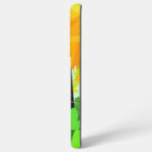 Summer Vibes Personalisiert Floral Black Cat Samsung Galaxy Hülle (Rückseite (Horizontal))