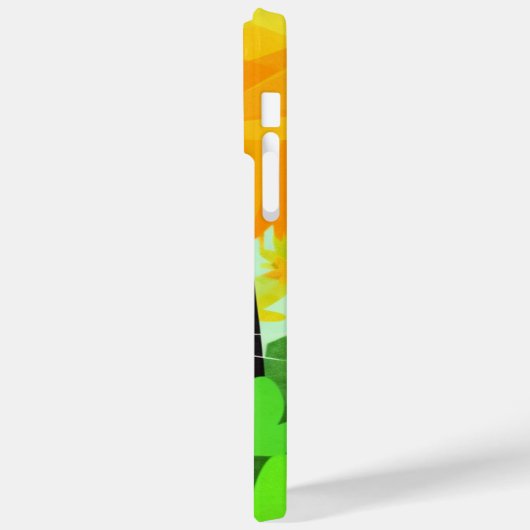 Summer Vibes Personalisierte Niedliche Blütenschwa Case-Mate iPhone Hülle (Rückseite / Links)