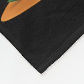 Summer Vibes Pink Flamingo Beach Palm Tree Summer Fleecedecke (Ecke)