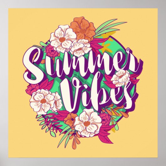 Summer Vibes Poster (Vorne)