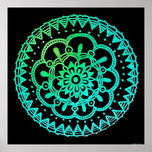 Summer Vibes Poster von Megaflora (Vorne)
