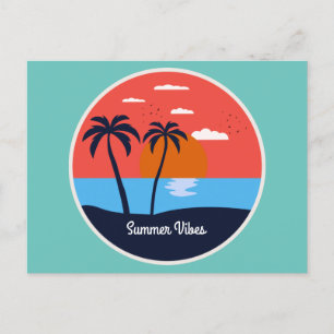 Summer Vibes Postkarte
