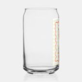 Summer Vibes Printed Glass – Tropical Drinkware Dosenglas (Rechts)