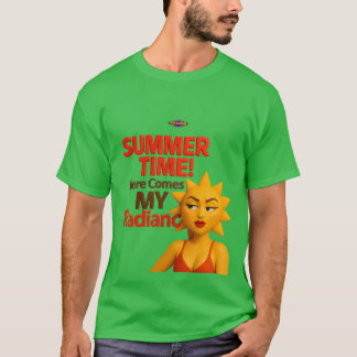 Summer Vibes: Radiate Your Glow! T-Shirt
