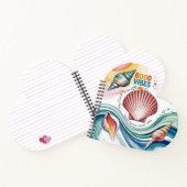 Summer Vibes Retro Beach Illustration Notizblock (Innenseite)