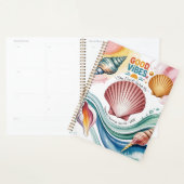 Summer Vibes Retro Beach Illustration Planer (Anzeige)