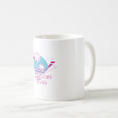 Summer Vibes Retro Palmen Trees Kaffeetasse (VorderseiteRechts)