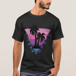 Summer Vibes Retro Sunset T-Shirt