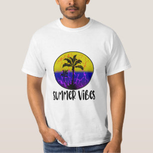 Summer Vibes - Retro Vintager Sonnenuntergang Koko T-Shirt