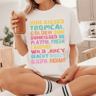 Summer Vibes Shirt, Beach Vibes Shirt für Frauen